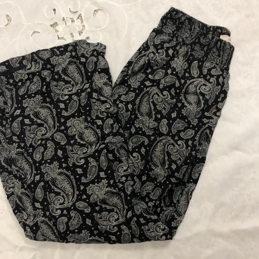 Boho flare style pants
